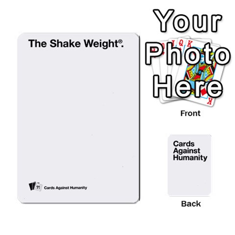 Cah White Cards 6 By Steven Front - Heart7