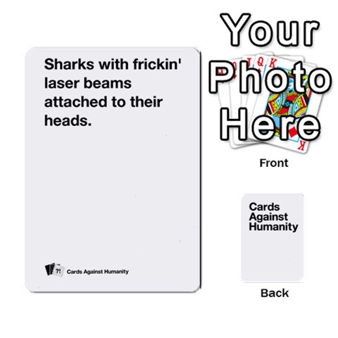 Ace Cah White Cards 6 By Steven Front - DiamondA