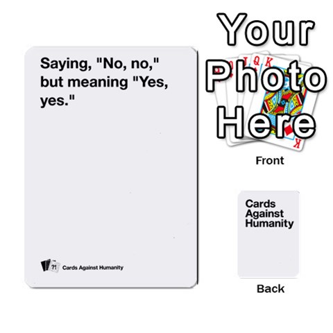Cah White Cards 6 By Steven Front - Club4