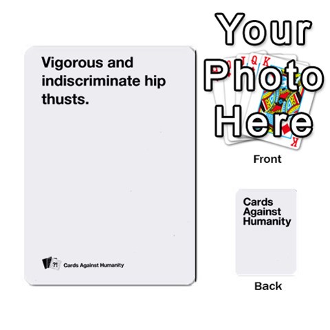 Cah White Cards 6 By Steven Front - Spade9