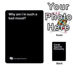 CaH Black Cards 4 - Playing Cards 54 Designs (Rectangle)