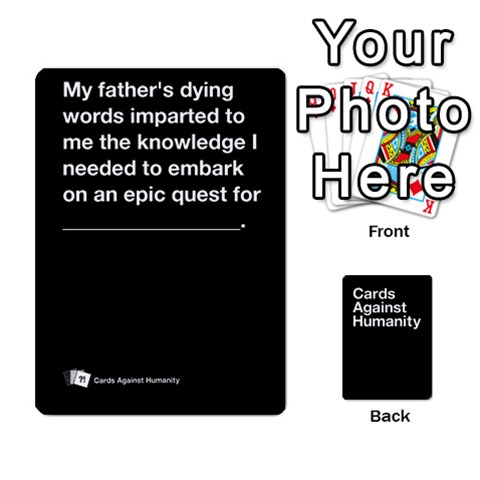 Queen Cah Black Cards 4 By Steven Front - HeartQ