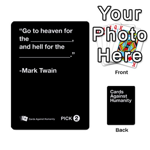 Cah Black Cards 4 By Steven Front - Club8