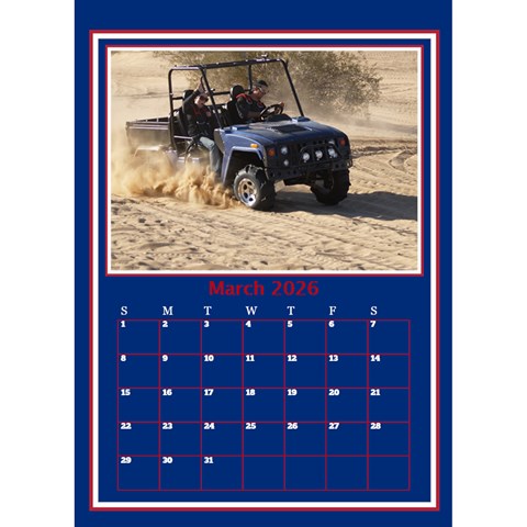 My Little Perfect Desktop Calendar By Deborah Mar 2026