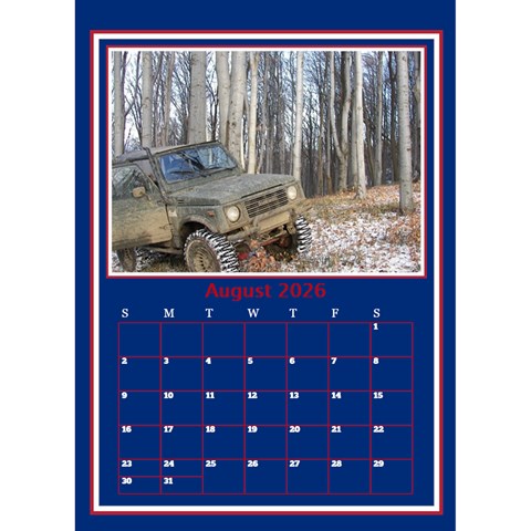 My Little Perfect Desktop Calendar By Deborah Aug 2026