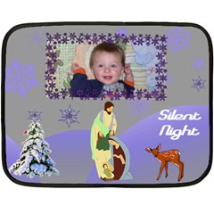 Silent Night Mini Blanket - Fleece Blanket (Mini) Silent Night Mini Blanket - Fleece Blanket (Mini)