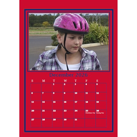 A Little Perfect Desktop Calendar By Deborah Dec 2026