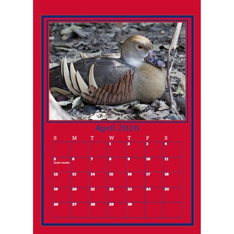 A Little Perfect Desktop Calendar By Deborah Apr 2026