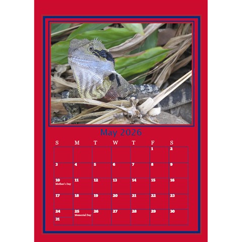 A Little Perfect Desktop Calendar By Deborah May 2026