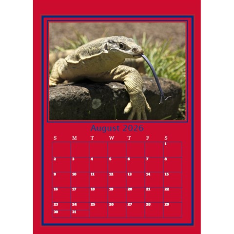 A Little Perfect Desktop Calendar By Deborah Aug 2026