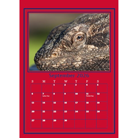 A Little Perfect Desktop Calendar By Deborah Sep 2026