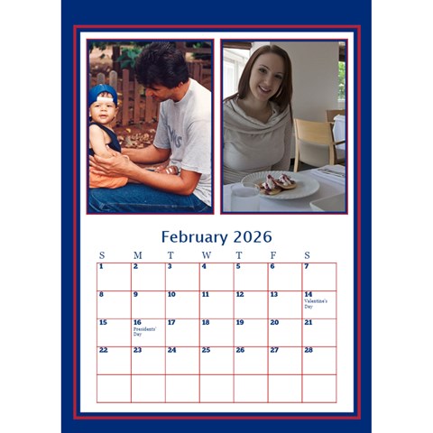 My Picture Desktop Calendar By Deborah Feb 2026