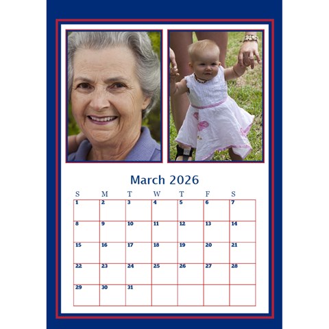 My Picture Desktop Calendar By Deborah Mar 2026