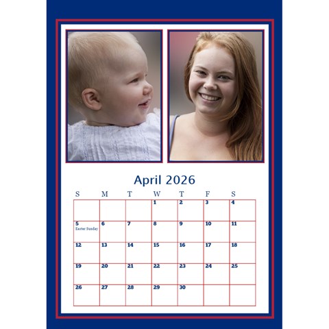 My Picture Desktop Calendar By Deborah Apr 2026