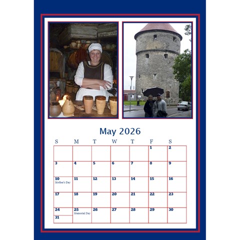 My Picture Desktop Calendar By Deborah May 2026