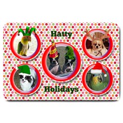 Hatty Holidays large doormat