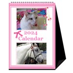 Princess pink Desktop Calendar - Desktop Calendar 6  x 8.5 