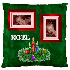 Noel large cushion case, one side (5 styles) - Large Cushion Case (One Side)
