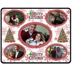 Merry Christmas medium blanket - Fleece Blanket (Medium)