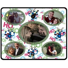 Ho, Ho, Ho medium blanket - Fleece Blanket (Medium) Ho, Ho, Ho medium blanket - Fleece Blanket (Medium)
