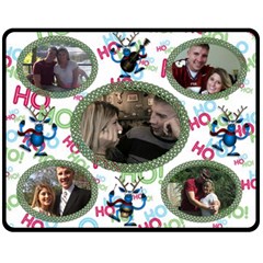 Ho, Ho, Ho medium blanket - Fleece Blanket (Medium)