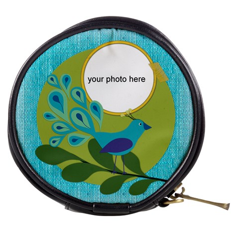 Peacock Makeup Bag By Zornitza Front