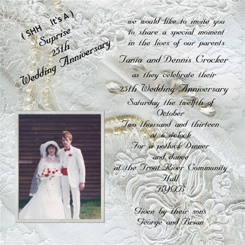 Invation11 By Gloria 8 x8  Scrapbook Page - 1