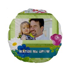 kids, father, family, fun - Standard 15  Premium Round Cushion 