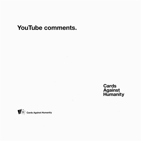 Cah White Cards 7 By Steven Front - Spade2