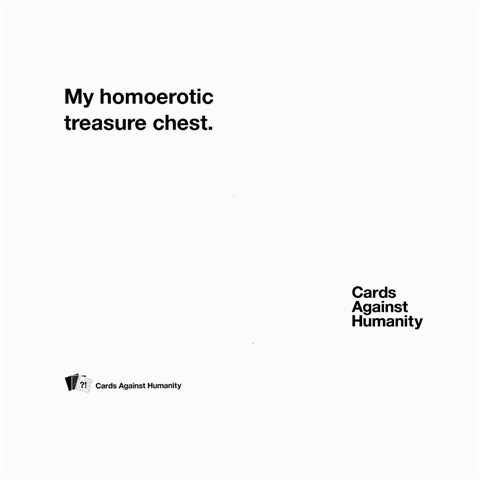 Cah White Cards 7 By Steven Front - Heart7