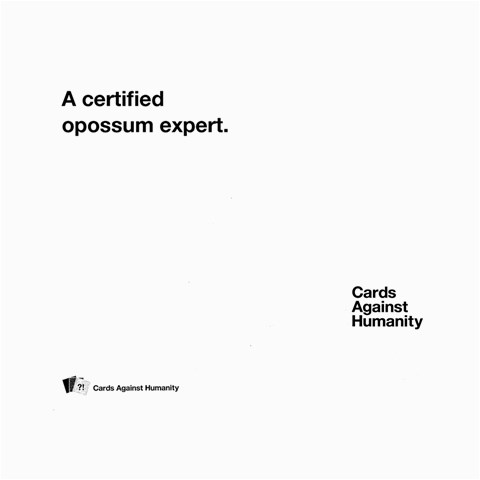 Cah White Cards 7 By Steven Front - Joker2