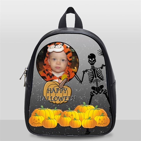 Halloween Bag (small School Bag) By Lil Front