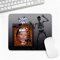 Scary Halloween Large Mousepad