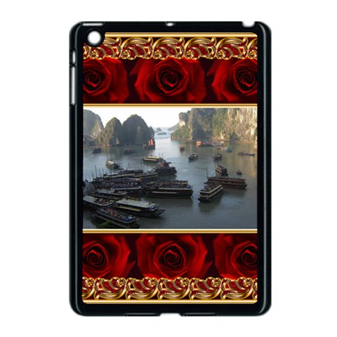 Rose Apple Ipad Mini Case (black) By Deborah Front