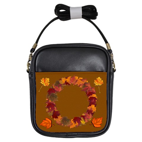 Autumn Magic Girl s Sling Bag By Joy Johns Front
