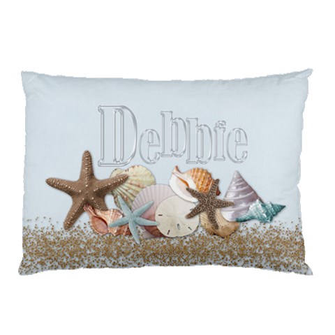 Debbie Cabin Pillowcase By Debbie Front