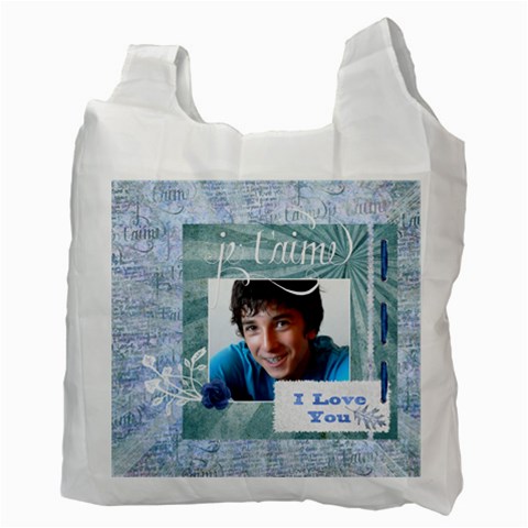 I Love You Bag By Claire Mcallen Back