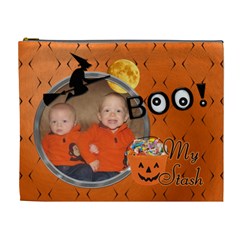 Spooky Halloween XL Cosmetic Bag (7 styles) - Cosmetic Bag (XL)