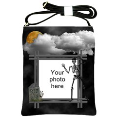 Scary Halloween Shoulder Sling Bag