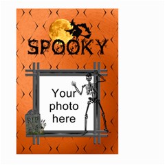 Spooky Halloween Large Garden Flag (2 Sided) - Large Garden Flag (Two Sides)