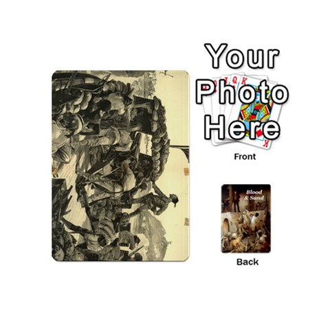 Blood & Sand Deck By N L Front - Heart2
