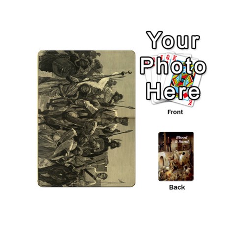 Ace Blood & Sand Deck By N L Front - HeartA