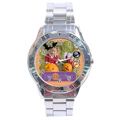 helloween fall - Stainless Steel Analogue Watch