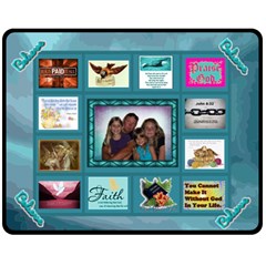 Bible Quotes Collage Medium Blanket