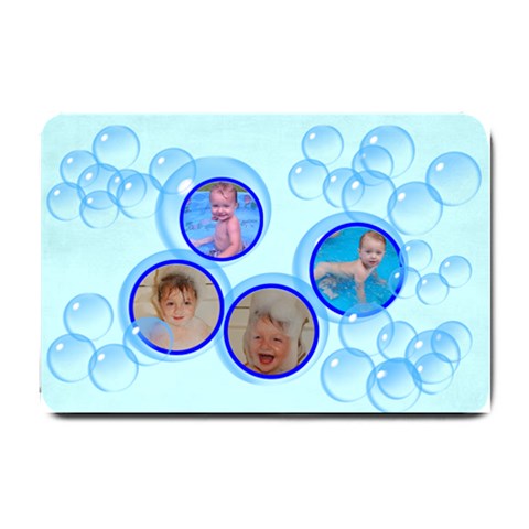 Bubbles Bathmat, Small By Joy Johns 24 x16  Door Mat
