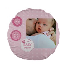 baby - Standard 15  Premium Round Cushion 