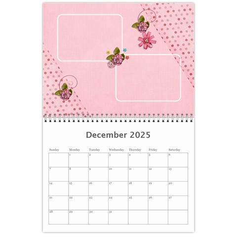 Wall Calendar 11 X 8 5 Dec 2025
