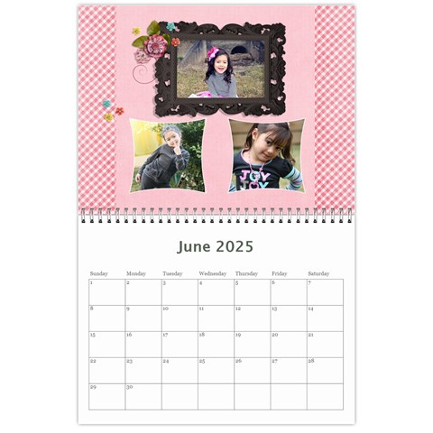 Wall Calendar 11 X 8 5 Jun 2025