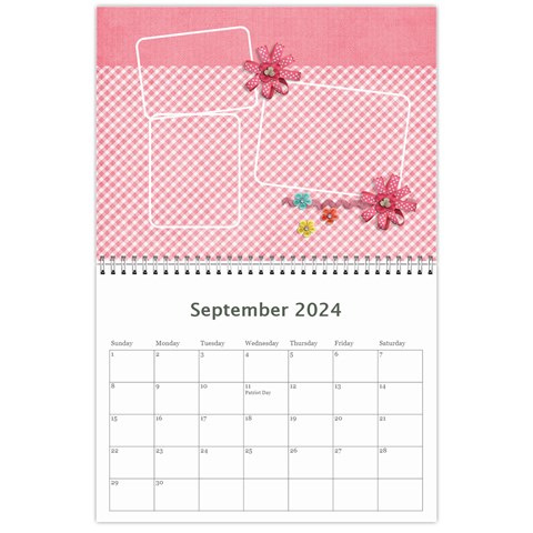 Wall Calendar 11 X 8 5 Sep 2024