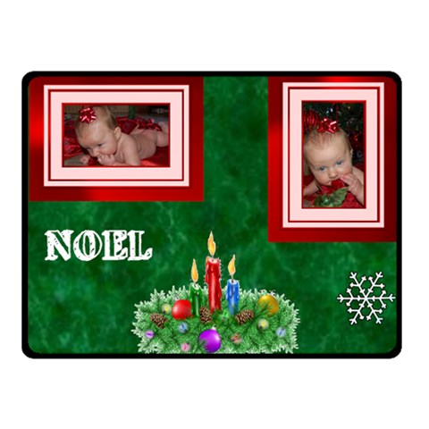 Noel Small Blanket 4 By Joy Johns 50 x40  Blanket Front